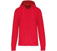 Kariban Hoodie À Capuche Mix Coton Bio Zip Intégral Forest Green