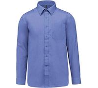 Kariban JOFREY > Chemise Manches Longues - Cobalt Blue, 5XL, Homme
