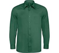 Kariban JOFREY > Chemise Manches Longues - Forest Green, 6XL, Homme