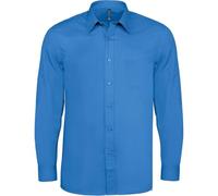 Kariban JOFREY > Chemise Manches Longues - Light Royal Blue, 6XL, Homme