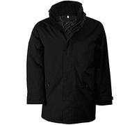 Kariban Parka Doublure MATELASSÉE - Noir, 4XL, Homme
