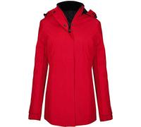 Kariban Parka Femme - Rouge, XXL, Femme