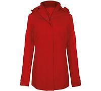 Kariban - Parka - Femme (S) (Rouge)