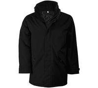 Kariban Parka rembourrée pour homme, Noir, M