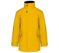 Kariban Parka Performance pour homme, Jaune/gris foncé, M