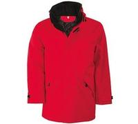 Kariban - Parka - Homme (XL) (Rouge/Noir) - UTRW731 Rouge/Noir, Rouge/Noir