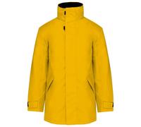 Kariban - Parka matelassée homme/femme unisexe PC6822 (L) (Jaune/Gris foncé)