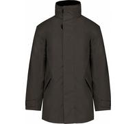 Kariban - Parka matelassée homme/femme unisexe PC6822 (M) (Gris foncé/Noir)