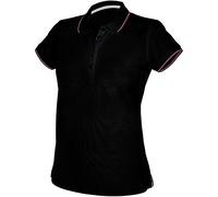 Kariban - Polo à Manches Courtes - Femme (S) (Noir)