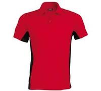 Kariban - Polo à manches courtes - Homme (M) (Rouge/Noir) - UTRW704 Rouge/Noir, Rouge/Noir G
