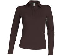 Kariban Polo Femme Manches Longues 100% Coton