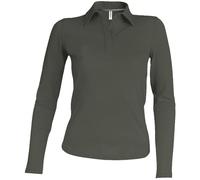 Kariban Polo Femme Manches Longues 100% Coton