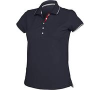 Polo femme Kariban maille piquée Bleu 2XL