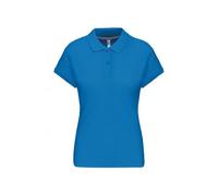Kariban Polo Manches Courtes Femme - Tropical Blue, S, Femme
