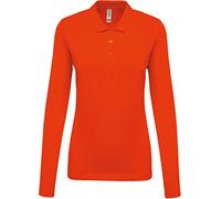 Kariban Polo piqué Manches Longues Femme 100% Coton