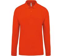 Kariban Polo piqué Manches Longues Homme