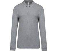 Kariban Polo piqué Manches Longues Homme