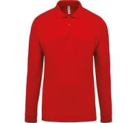 Kariban Polo piqué Manches Longues Homme