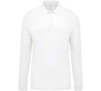 Kariban Polo piqué Manches Longues Homme