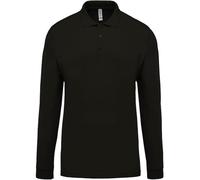 Kariban Polo piqué Manches Longues Homme