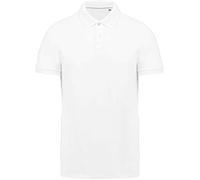 Kariban Polo Supima® Manches Courtes Homme - Blanc, M, Homme