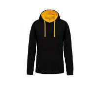 Kariban Sweat-Shirt à Capuche contrastée Homme