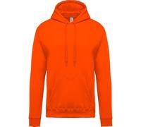 Kariban Sweat-Shirt Capuche Homme - Orange, L, Homme