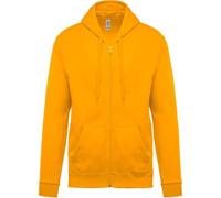 Kariban Sweat-Shirt zippé Capuche - Jaune, 4XL, Unisexe