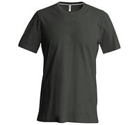 Kariban T-Shirt COL Rond Manches Courtes - Dark Grey, 4XL, Homme