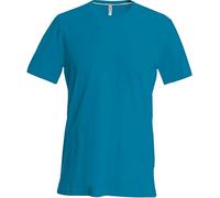 Kariban T-Shirt COL Rond Manches Courtes - Tropical Blue, XL, Homme