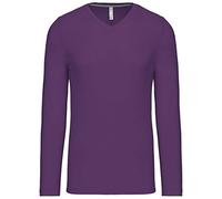 Kariban - T-Shirt Manches Longues Homme col V K358