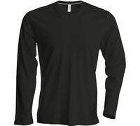 Kariban Tee-Shirt col Rond Manches Longues 100% Coton