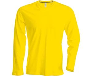 Kariban Tee-Shirt col Rond Manches Longues 100% Coton