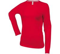 Kariban Tee-Shirt col Rond Manches Longues Femme 100% Coton