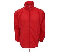 Kariban - Veste coupe-vent - Homme (L) (Rouge) - UTRW2711 Rouge