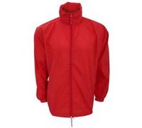 Kariban - Veste coupe-vent - Homme (M) (Rouge) - UTRW2711 Rouge