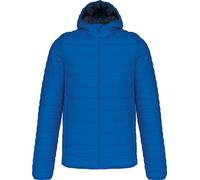 Kariban - Veste matelassée avec capuche pour homme PC6548 (3XL) (Bleu roi clair)