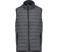 Kariban - Veste matelassée sans Manche légère - Homme (M) (Gris foncé)