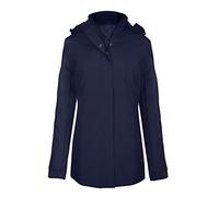 Kariban - Veste Parka - Femme (M) (Bleu Marine)