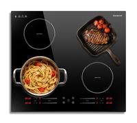 Karienvir Plaque a Induction 4 Feux 60cm avec fonction Boost et Pause