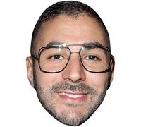 Karim Benzema (Glasses) Masques de celebrites