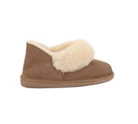 SHEPHERD Pantoufle beige / marron, Taille 42