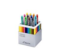 KARIN Realbrush PRO Basic Colors - Un lot de 12 pinceaux dans un étui exclusif et protecteur.