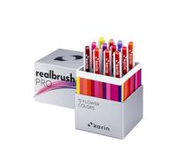 Karin Realbrush PRO Flower Colors - Un lot de 12 pinceaux dans un étui exclusif et protecteur.