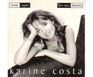 Karine COSTA - Lonely nights - Mes nuits blanches 2-track CARD SLEEVE