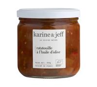 KARINE & JEFF-Bocal de ratatouille bio à l'huile d'olive Karine & Jeff - 350 g