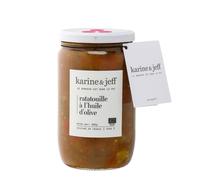 KARINE & JEFF-Ratatouille bio à l'huile d'olive LE BONHEUR EST DANS LE POT