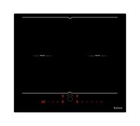 Karinear Plaque Induction 4 Feux avec Double Flexizone, Commande par Bouton Magnétique/Commande Tactile, Table Induction 60 cm Encastrable avec Minuterie, Sécurité Enfant, Boost, 220V-240V, 7200W