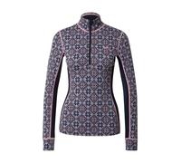 KariTraa Base Layer 'Rose' bleu marine / bleu-gris / rose, Taille S