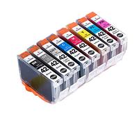 Karl Aiken CLI-42 (8-Pack) Noir/Cyan/Magenta/Jaune/Photo Cyan/Photo Magenta/Gris Clair/Grise Cartouche d'encre Compatible pour Canon PIXMA Pro-100